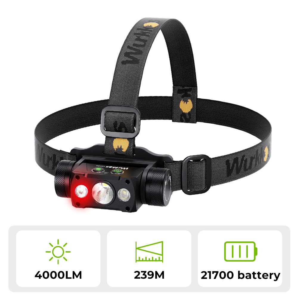 Wurkkos HD50 otsavalaisin